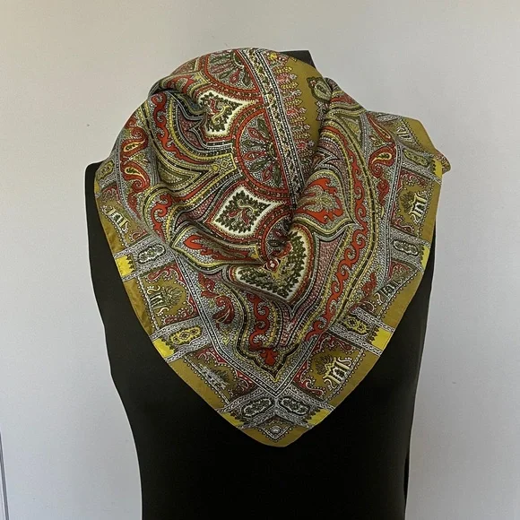 Liberty of London Multicolor Paisley Scarf - Picture 6 of 10